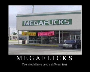 Should have used a different font!