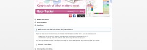 NighP Software Baby Tracker portfolio image 3