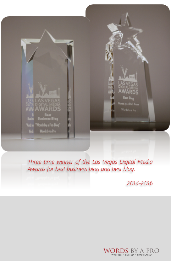 Award-winning blogs